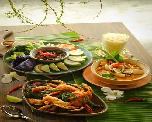 Local Thai home dining setup